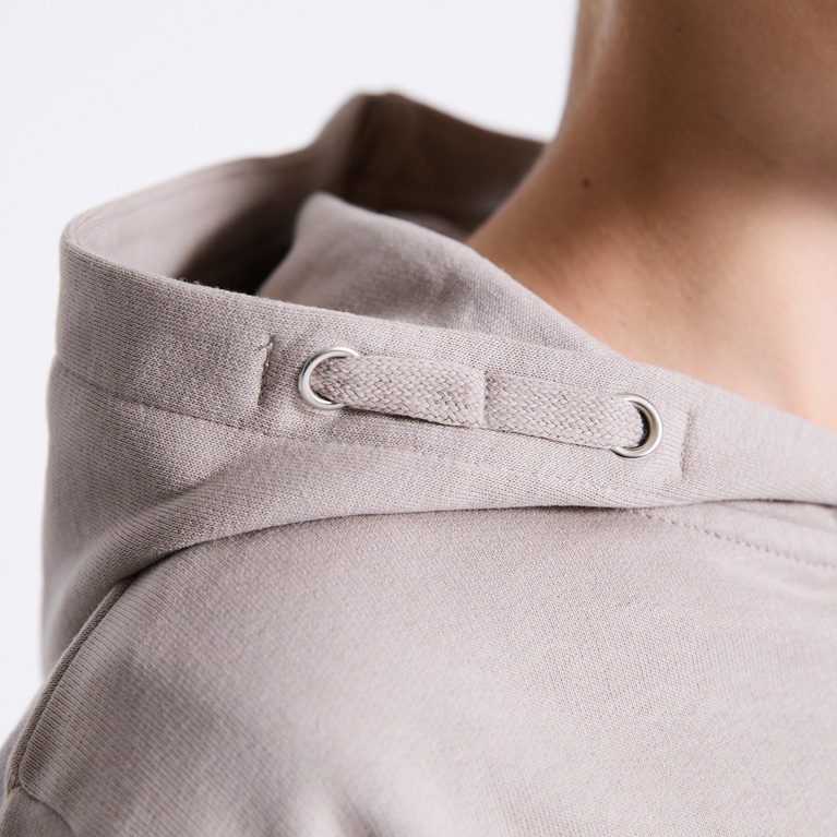 Zip hoodie "Tom star" Beige 3